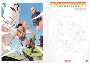 Centaur Chronicles vol. 2 Sketchbook